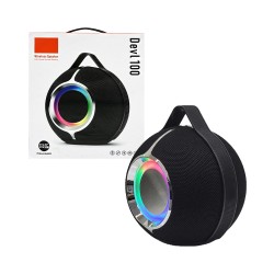 Coluna Sem Fio Portátil DEVL 100 Preto Coluna Sem Fio Portátil DEVL 100 Preto