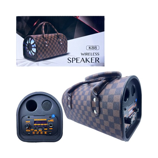 Ailiang Portable Wireless Speaker K88 Brown