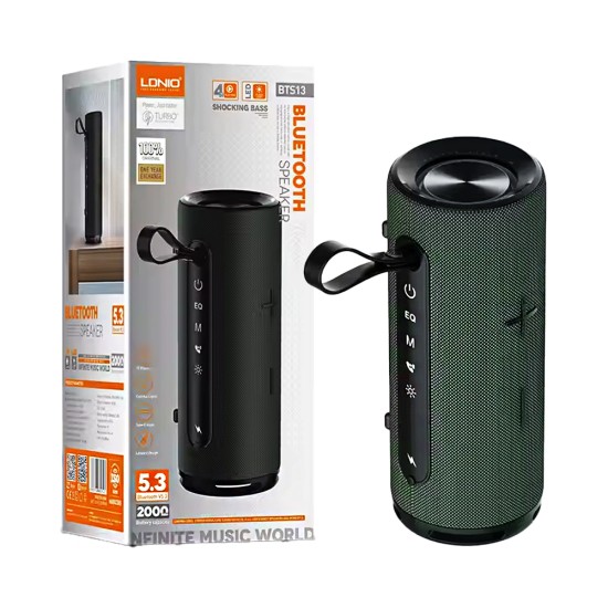 Ldnio Portable Wireless Speaker BTS13 Green Ldnio Portable Wireless Speaker BTS13 Green