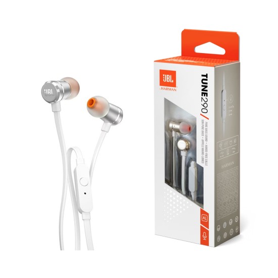 Auscultadores JBL Tune 310C com Microfone 3.5mm 1,2m Cinza Auscultadores JBL Tune 310C com Microfone 3.5mm 1,2m Cinza