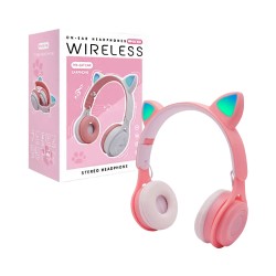 Auriculares Inalámbricos M6 Cat Ear Rosa Auriculares Inalámbricos M6 Cat Ear Rosa