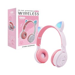 Auriculares Inalámbricos M6 Cat Ear Blanco Auriculares Inalámbricos M6 Cat Ear Blanco