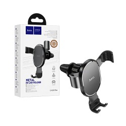 Hoco Car Phone Holder CA56 Plus Armor for Air Outlet Black Hoco Car Phone Holder CA56 Plus Armor for Air Outlet Black