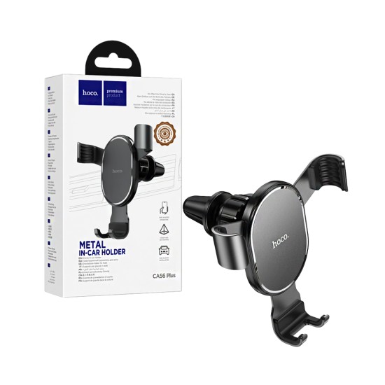 Hoco Car Phone Holder CA56 Plus Armor for Air Outlet Black