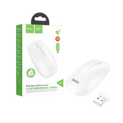 Rato Sem Fio Hoco GM15 Art 2,4GHz Branco Rato Sem Fio Hoco GM15 Art 2,4GHz Branco