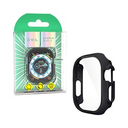 Hoco Cover+Tempered Glass WS6 Shadow for Apple iwatch Series 49mm Black Hoco Cover+Tempered Glass WS6 Shadow for Apple iwatch Series 49mm Black
