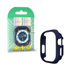 Hoco Cover+Tempered Glass WS6 Shadow for Apple iwatch Series 49mm Midnight Blue Hoco Cover+Tempered Glass WS6 Shadow for Apple iwatch Series 49mm Midnight Blue