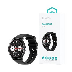 Smartwatch Devia WT1 ZL02 Pro 1,39" (versão de chamada) Preto Smartwatch Devia WT1 ZL02 Pro 1,39" (versão de chamada) Preto
