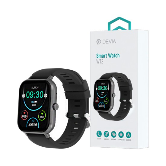 Devia Smartwatch WT2 ZL54C 1.83" (Call Version) Deep Gray Devia Smartwatch WT2 ZL54C 1.83" (Call Version) Deep Gray