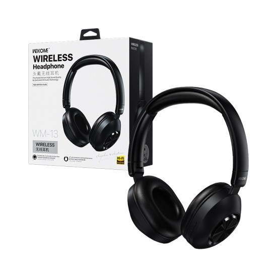 Wekome Wireless Headphone WM-13 Black
