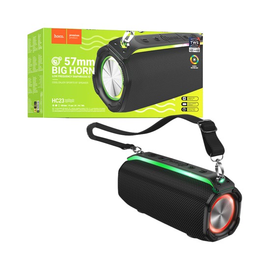 Hoco Wireless Speaker HC23 Rick Sports Black Hoco Wireless Speaker HC23 Rick Sports Black