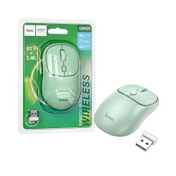 Rato Sem Fio Hoco GM25 Royal 2,4GHz Verde Céu  Rato Sem Fio Hoco GM25 Royal 2,4GHz Verde Céu
