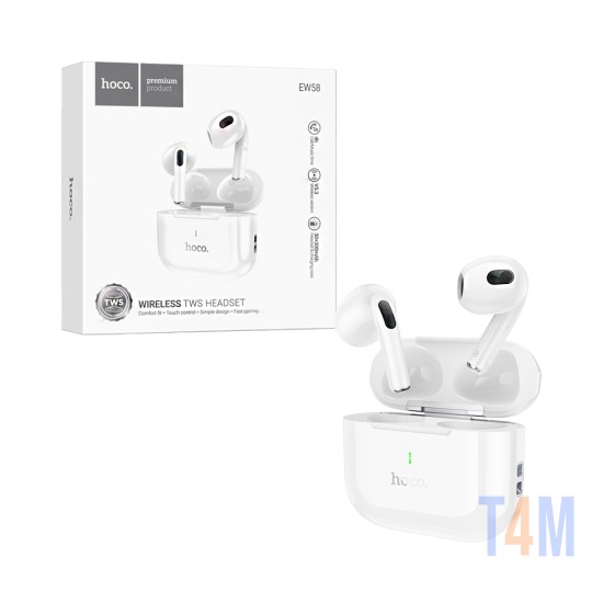 Hoco True Wireless Earbuds EW58 White