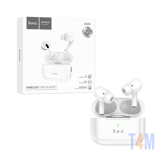 Hoco True Wireless Earbuds EW59 White