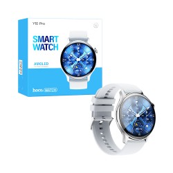 Smartwatch Hoco Y10 Pro 1,43" (versão de chamada) Prata Brilhante