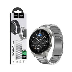 Bracelete Tiras de Aço Hoco WH06 Grand series 22mm Prata Bracelete Tiras de Aço Hoco WH06 Grand series 22mm Prata