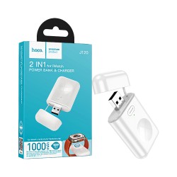 Power Bank Hoco J120 para Iwatch 1000mAh Branco Power Bank Hoco J120 para Iwatch 1000mAh Branco