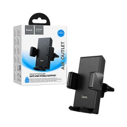 Hoco Car Phone Holder H48 Precious for Air Outlet Black Hoco Car Phone Holder H48 Precious for Air Outlet Black