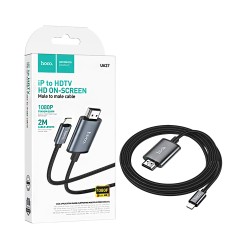 Hoco Cable UA27 Lightning to HDTV 2m Metal Gray Hoco Cable UA27 Lightning to HDTV 2m Metal Gray