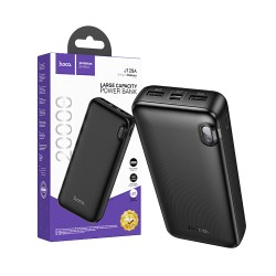 Power Bank Hoco J128A Powerful com 2 Puertos Outputs USB 20000mAh Preto Power Bank Hoco J128A Powerful com 2 Puertos Outputs USB 20000mAh Preto