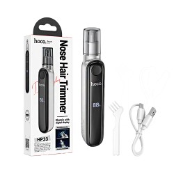 Hoco Hair Trimmer HP33 for Nose with display Metal Gray Hoco Hair Trimmer HP33 for Nose with display Metal Gray