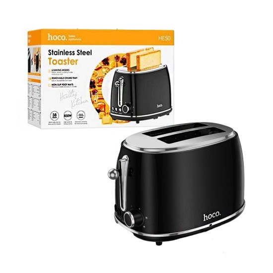 Hoco Electric Toaster HE50 Retro 850W Black