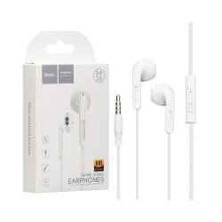 Hoco Wired Earphones M39 Rhyme Sound with Microphone 3.5mm 1.2 White Hoco Wired Earphones M39 Rhyme Sound with Microphone 3.5mm 1.2 White