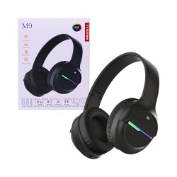 Auriculares Inalámbricos M9 Negro Auriculares Inalámbricos M9 Negro