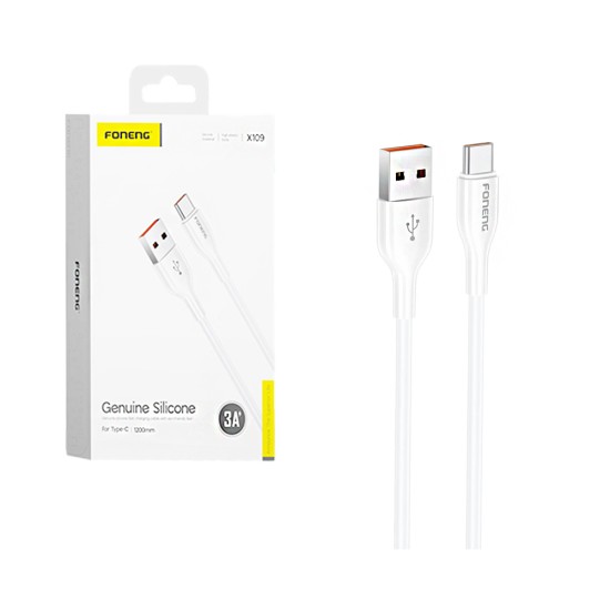 Foneng Cable X109 Type-C 3A 1M White