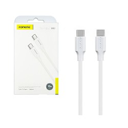 Foneng Cable X63 Type-C 60W 3A 1M White Foneng Cable X63 Type-C 60W 3A 1M White