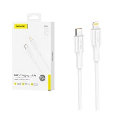 Foneng Cable XS01 Type-C to Lightning PD27W 1M White Foneng Cable XS01 Type-C to Lightning PD27W 1M White