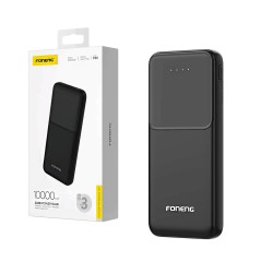 Power Bank Foneng P60 com 2 Puertos Outputs USB 10000mAh Preto Power Bank Foneng P60 com 2 Puertos Outputs USB 10000mAh Preto