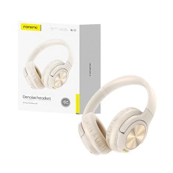 Auriculares inalámbricos Foneng BL51 ANC+ENC Cancelación De Ruido Beige Auriculares inalámbricos Foneng BL51 ANC+ENC Cancelación De Ruido Beige