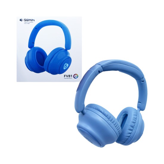 Auscultadores Sem Fio Imenso FV81 Azul