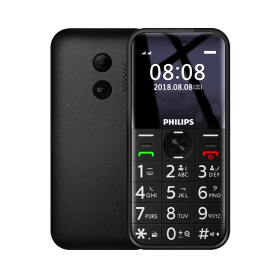 Telemóvel Philips Xenium E163 1,7" Dual Sim Preto Telemóvel Philips Xenium E163 1,7" Dual Sim Preto