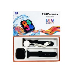 Smartwatch T20 Pro Max With 2 Straps 2.09" (Call Version) Black Smartwatch T20 Pro Max With 2 Straps 2.09" (Call Version) Black