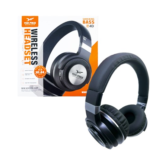 YOO FACE Wireless Headphone HF-04 Black