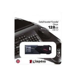 Kingstone Pendrive DataTraveler Exodia Onyx 128GB USB 3,2 Preto Kingstone Pendrive DataTraveler Exodia Onyx 128GB USB 3,2 Preto