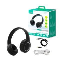 Auscultadores sem Fio New Science A-622 Preto Auscultadores sem Fio New Science A-622 Preto
