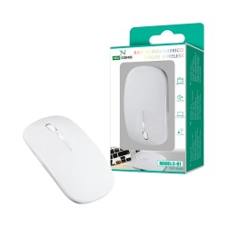 Rato Sem Fio New Science S-01 2.4 GHz Branco Rato Sem Fio New Science S-01 2.4 GHz Branco