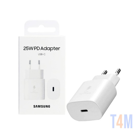 Samsung Adapter EP-TA800NWEGEU Type-C Port PD 25W White