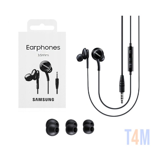 Auriculares Samsung EO-IA500BBEGWW 3,5mm 1,2m Negro