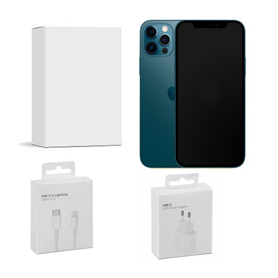 Apple iPhone 12 Pro Max 128GB Reconditioned Grade A+ 6.7" Pacific Blue Apple iPhone 12 Pro Max 128GB Reconditioned Grade A+ 6.7" Pacific Blue