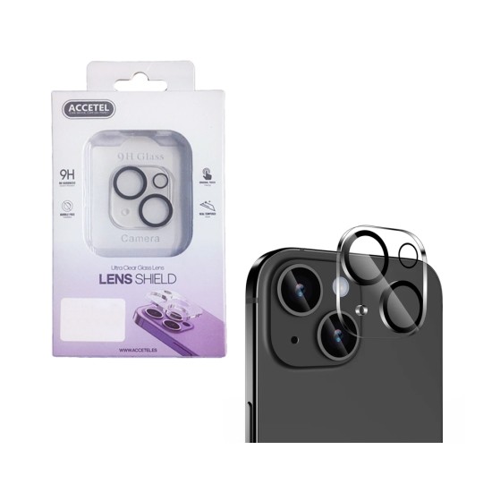 Tempered Glass Camera Lens Protector for iPhone 15/15 Plus Transparent Tempered Glass Camera Lens Protector for iPhone 15/15 Plus Transparent