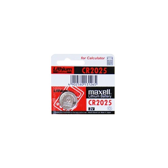 Pilha de Botão Maxell CR2025 170mAh