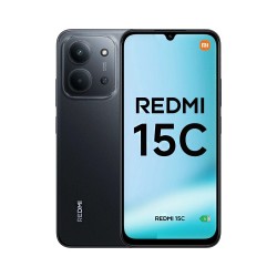 Smartphone Xiaomi Redmi 15C 4GB/256GB 6,9" Dual SIM Preto Meia Noite Smartphone Xiaomi Redmi 15C 4GB/256GB 6,9" Dual SIM Preto Meia Noite