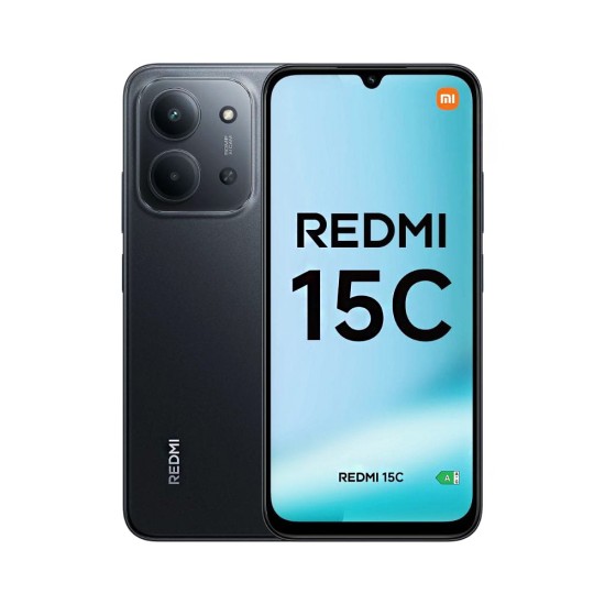 Smartphone Xiaomi Redmi 15C 4GB/128GB 6,9" Dual SIM Preto Meia Noite