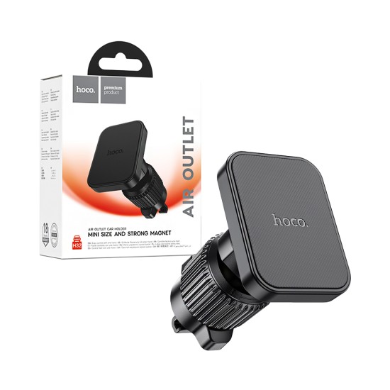 Suporte de Telefone para Carro Magnético Hoco H32 Cheetah para saída de Ar Preto Suporte de Telefone para Carro Magnético Hoco H32 Cheetah para saída de Ar Preto