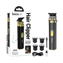 Aparador de cabelo Hoco HP22 Retro Engraving Preto Aparador de cabelo Hoco HP22 Retro Engraving Preto