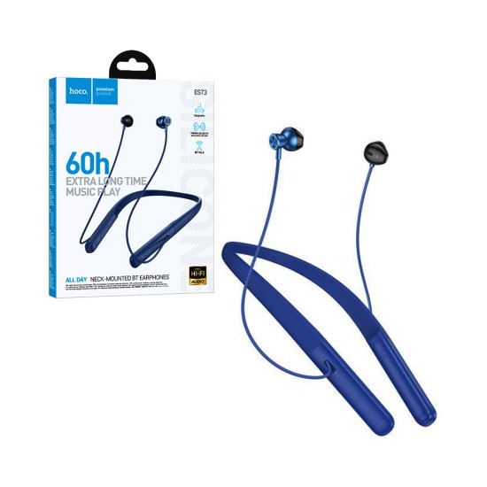 Auscultadores Neckband Hoco ES73 Dynastic Azul